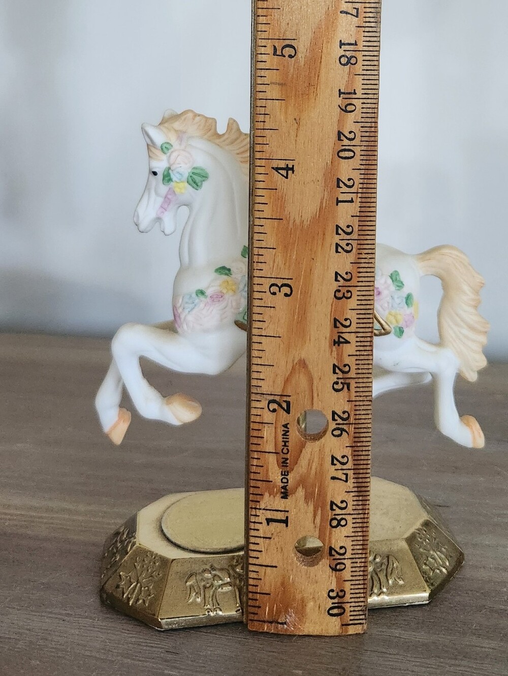 Vintage Westminster Carousel Horse Figurine Lot, 3 Decorative Collectible Horses - Picture 10 of 16